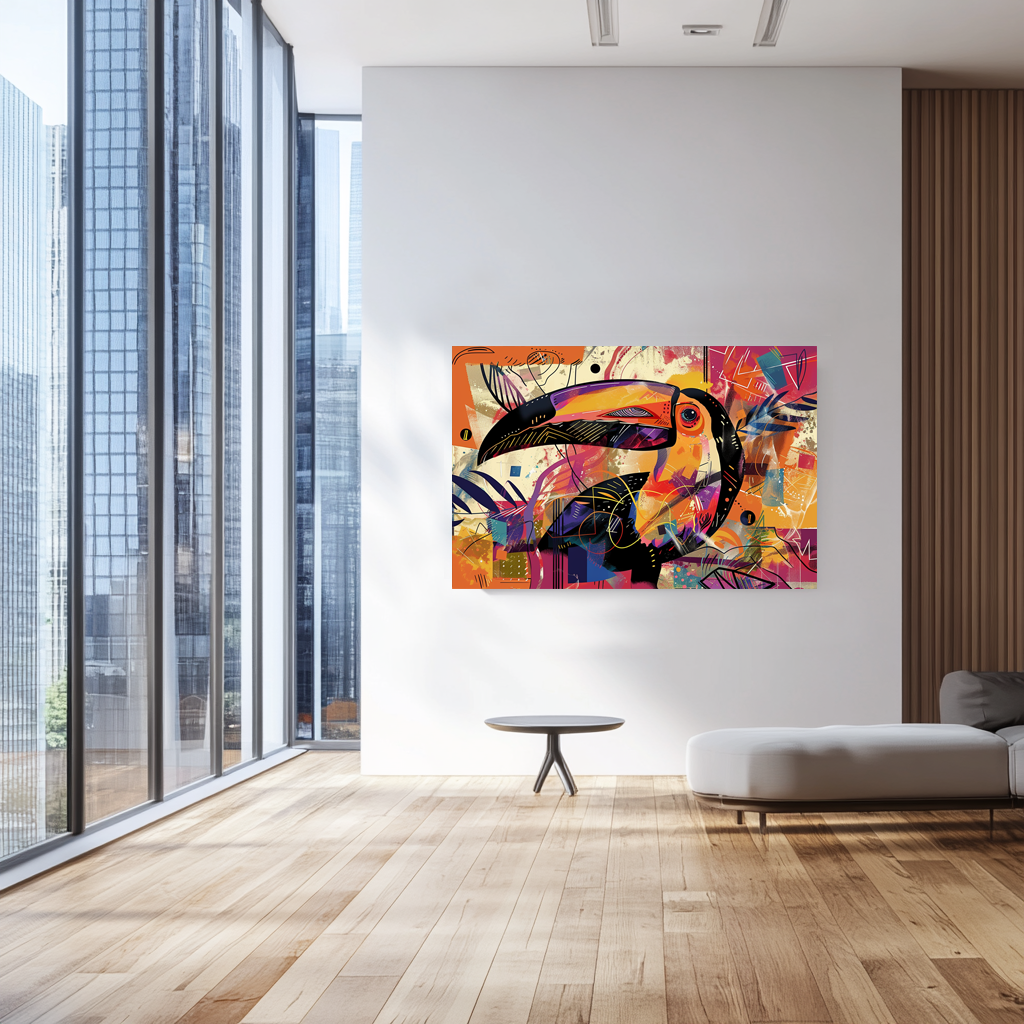 Abstract Toucan