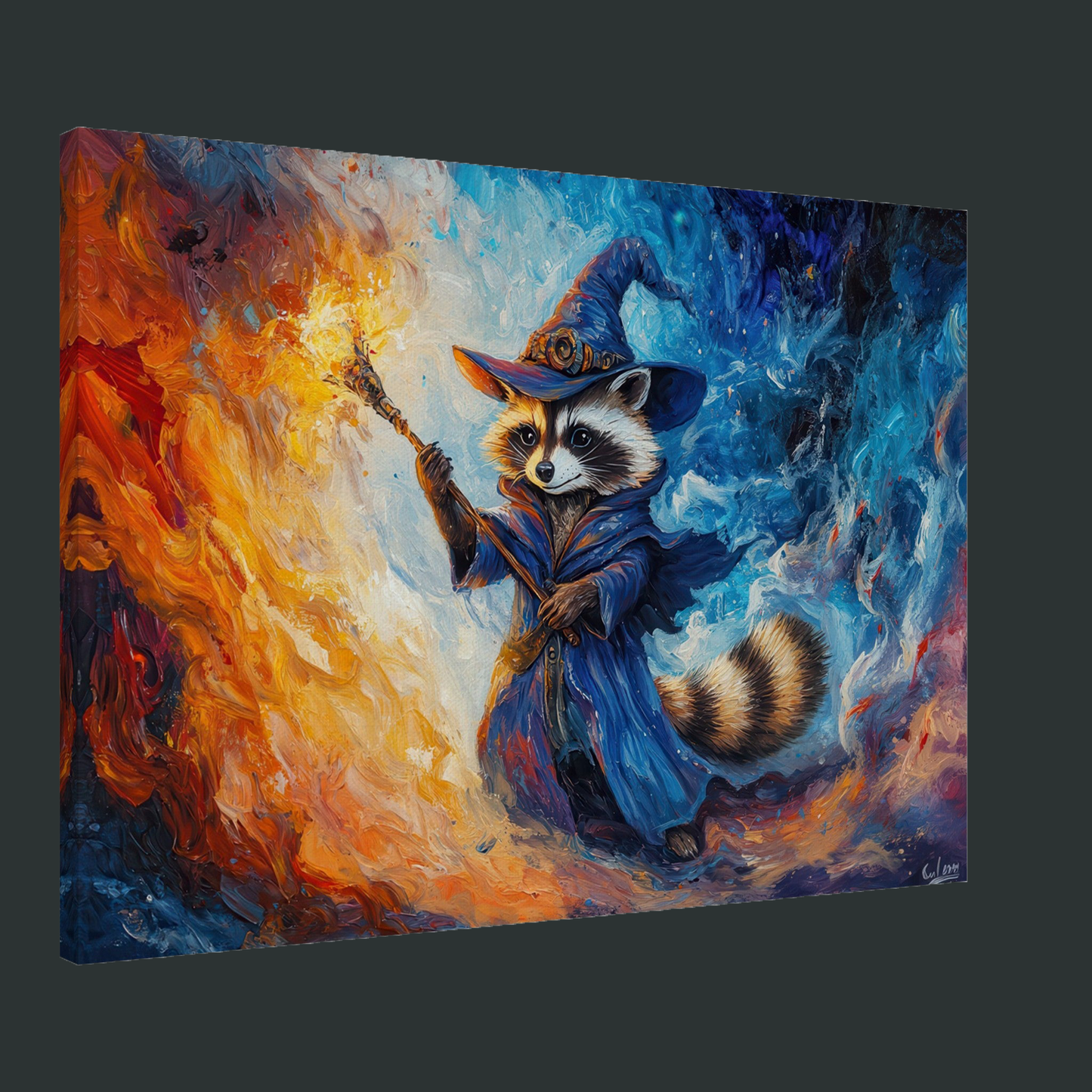 Raccoon Wizard
