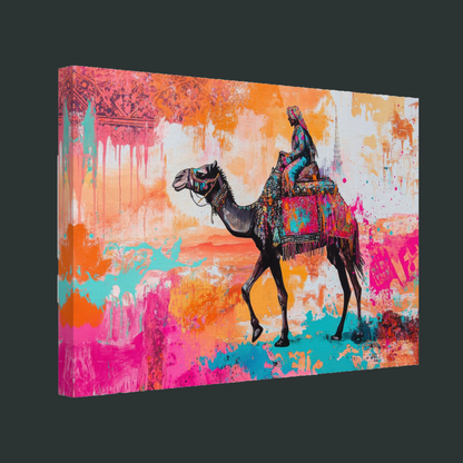 Camel in Vibrant Colors