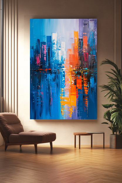 Abstract Cityscape