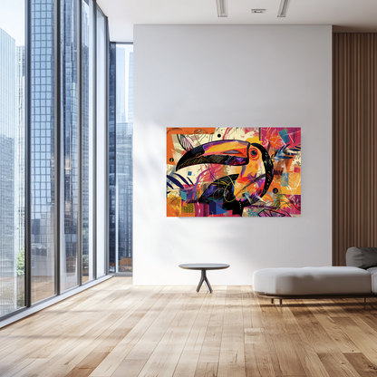 Abstract Toucan