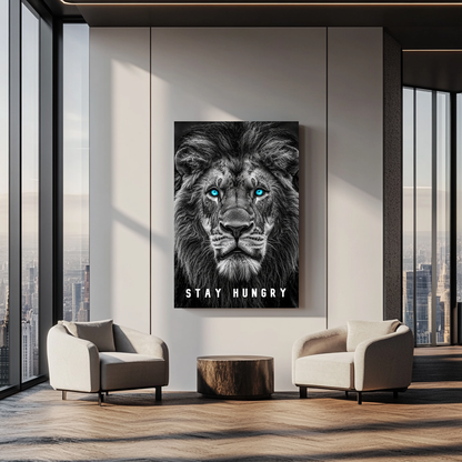 Blue-Eyed Lion