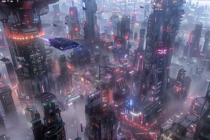 Cyberpunk Cityscape