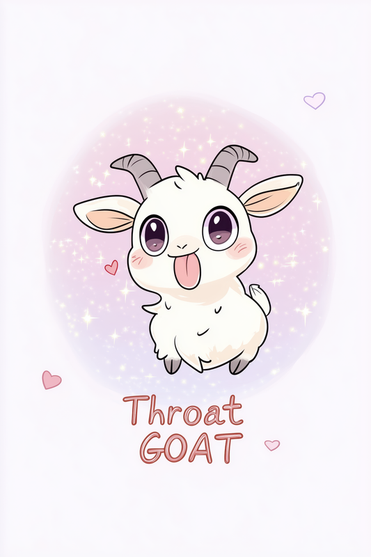 Throat Goat - Sparkly Charm