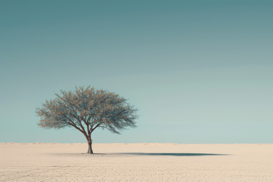 Lone Tree in the Desert