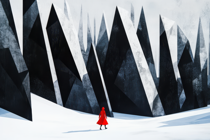 Scarlet in the Snow