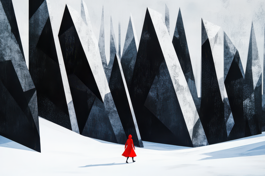 Scarlet in the Snow