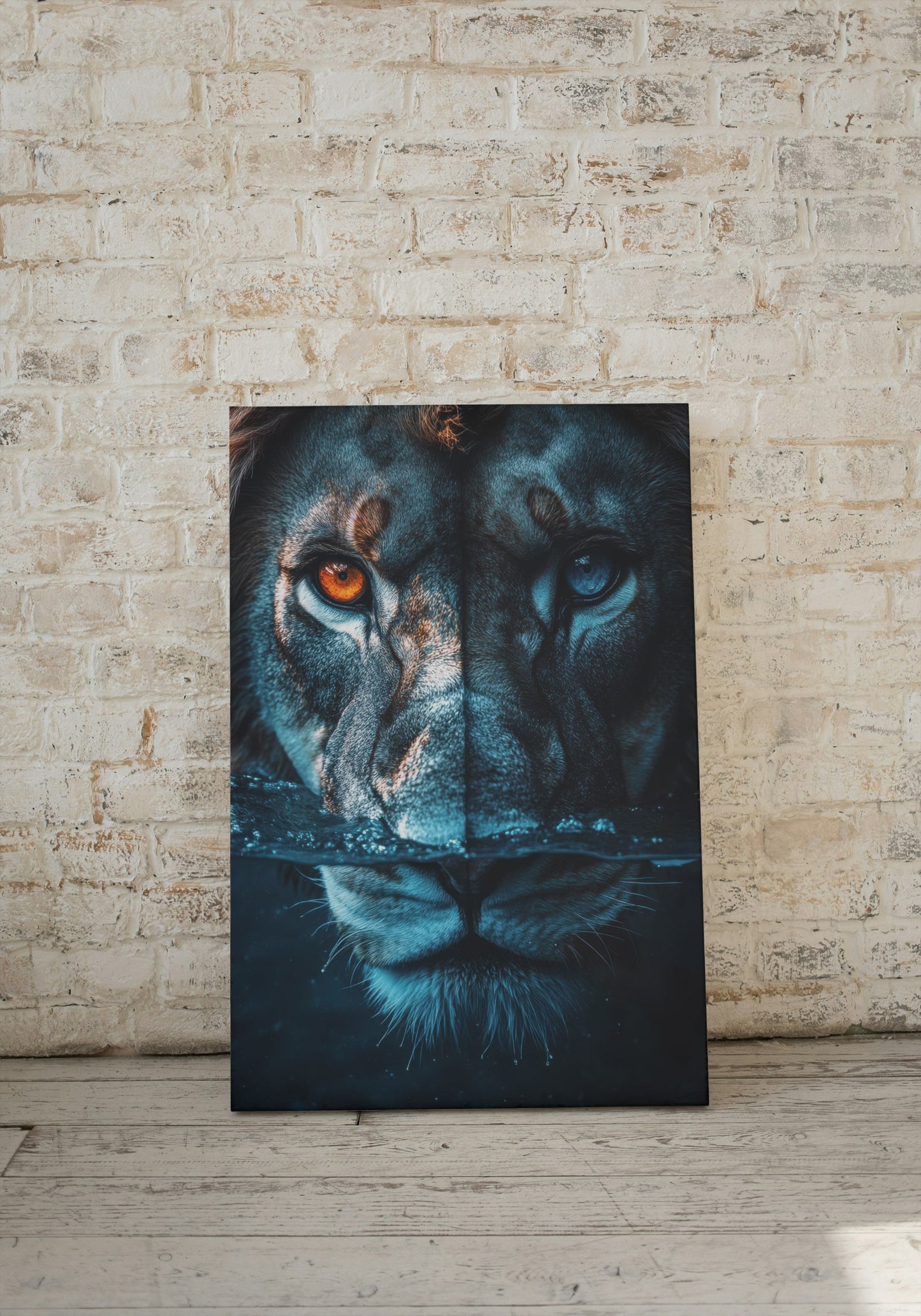 Dual-Colored Lion